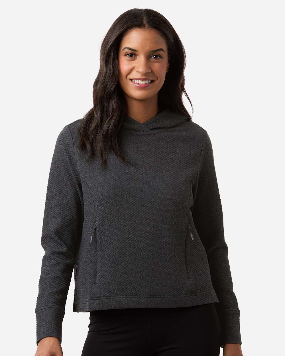 Women's Spirit Textured Hooded Pullover | NE729W