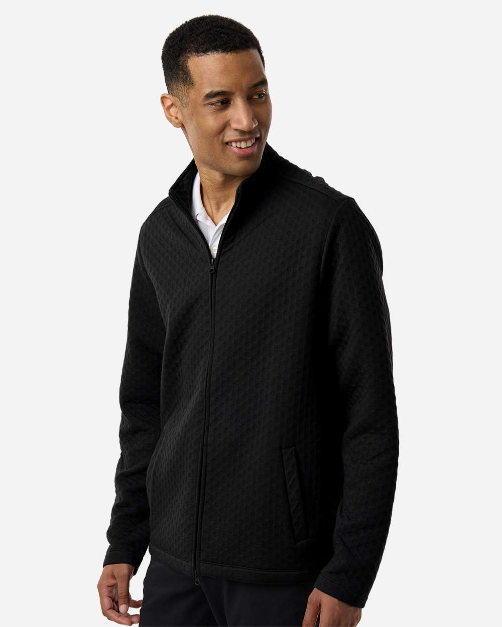 Men's Berkley Textured Full-Zip Jacket | DG740
