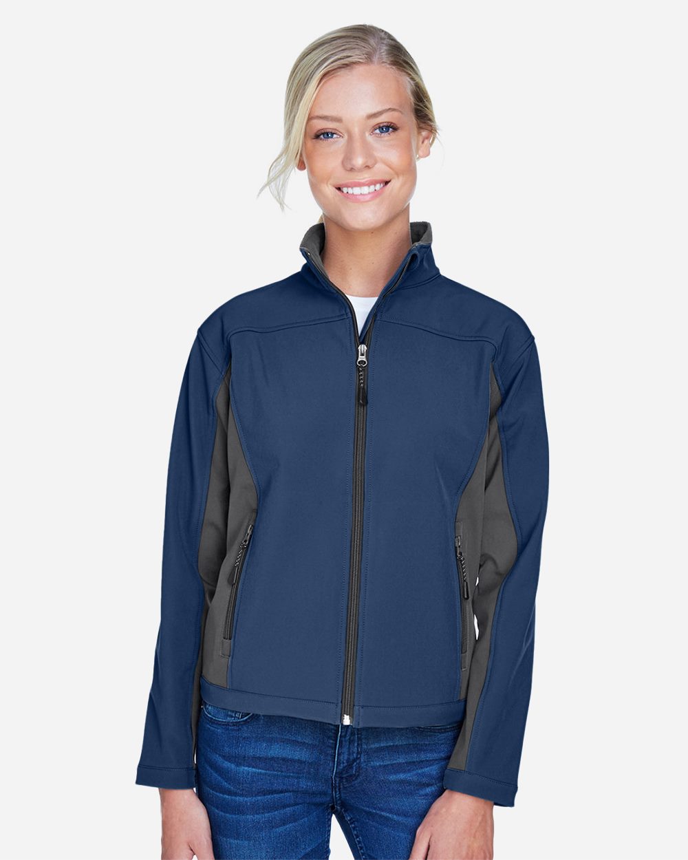 Women's Soft Shell Colorblock Jacket | D997W