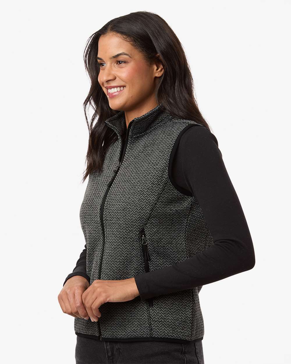 Women's Jasper Jacquard Fleece Vest | NE731W