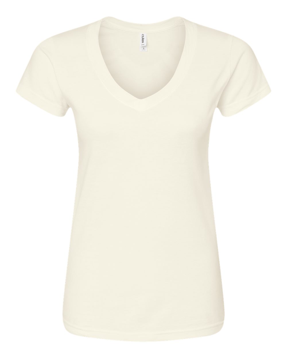 Women's Fine Jersey V-Neck T-Shirt | 214