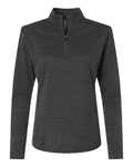 Women's Pro-Lock Performance Mélange Quarter-Zip Pullover | 4HM70L
