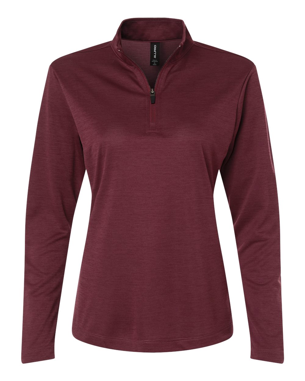 Women's Pro-Lock Performance Mélange Quarter-Zip Pullover | 4HM70L