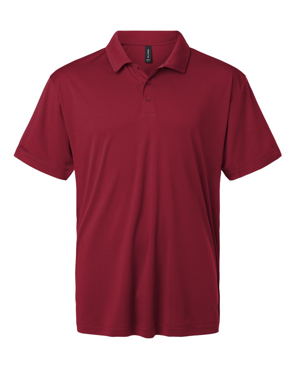 AllPro 41800 Men's Pro-Lock Performance Polo - Cardinal