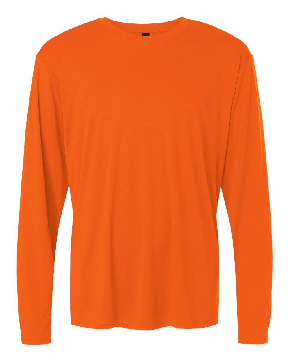 AllPro 48400 Unisex Pro-Lock Performance Long Sleeve T-Shirt - Deep Orange