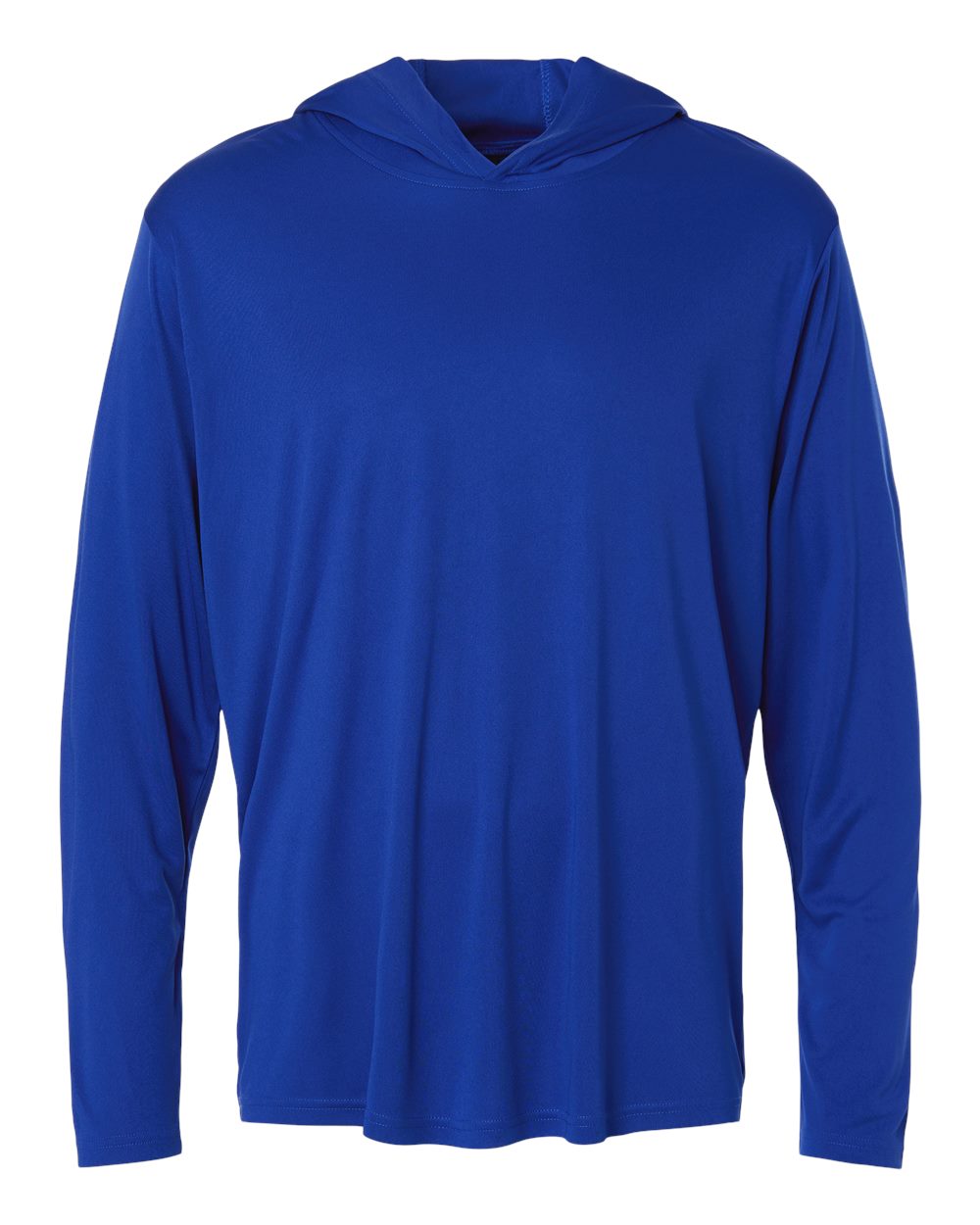 AllPro 48510 Unisex Pro-Lock Performance Hooded Long Sleeve T-Shirt - Royal