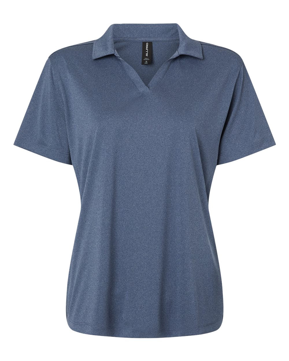AllPro 41800L Women's Pro-Lock Performance Polo - Heather Navy