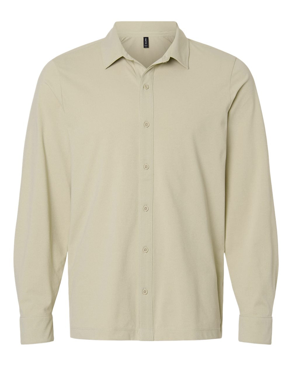 AllPro 41SPLS Men's Pro-Flex Sorona Button Down Shirt - Sand