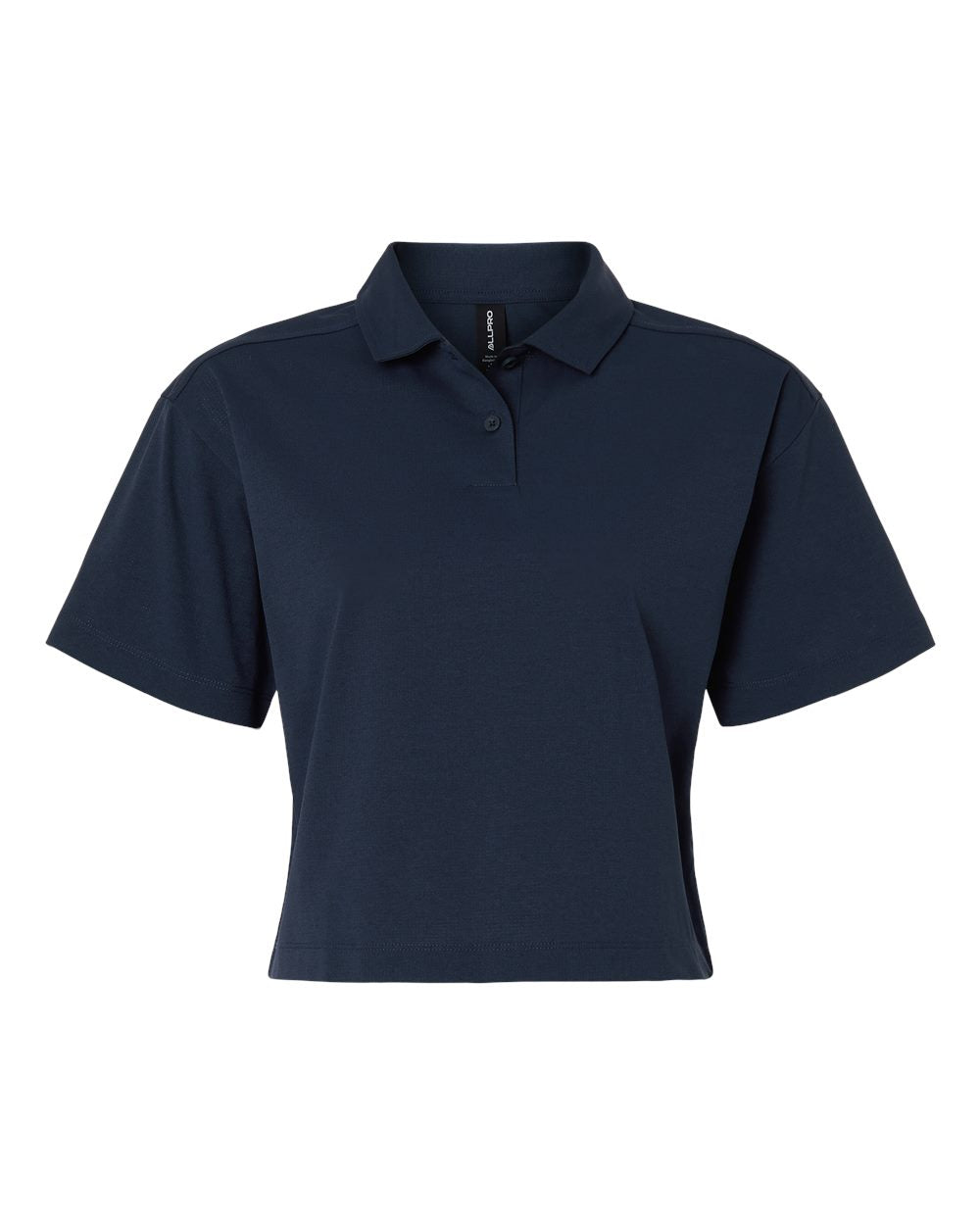 AllPro 41SPML Women's Pro-Flex Sorona Boxy Polo - Navy