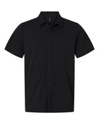 Men's Pro-Flex Sorona® Button Down Short Sleeve Shirt | 41SPSS