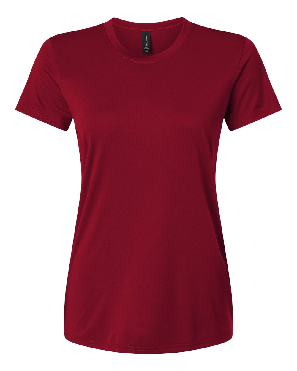 AllPro 48000L Women's Pro-Lock Performance T-Shirt - Cardinal
