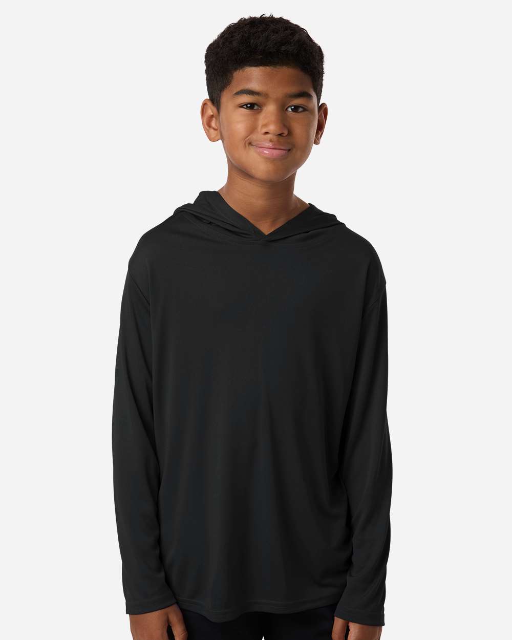 Camiseta de manga larga con capucha Youth Pro-Lock Performance | 48510Y