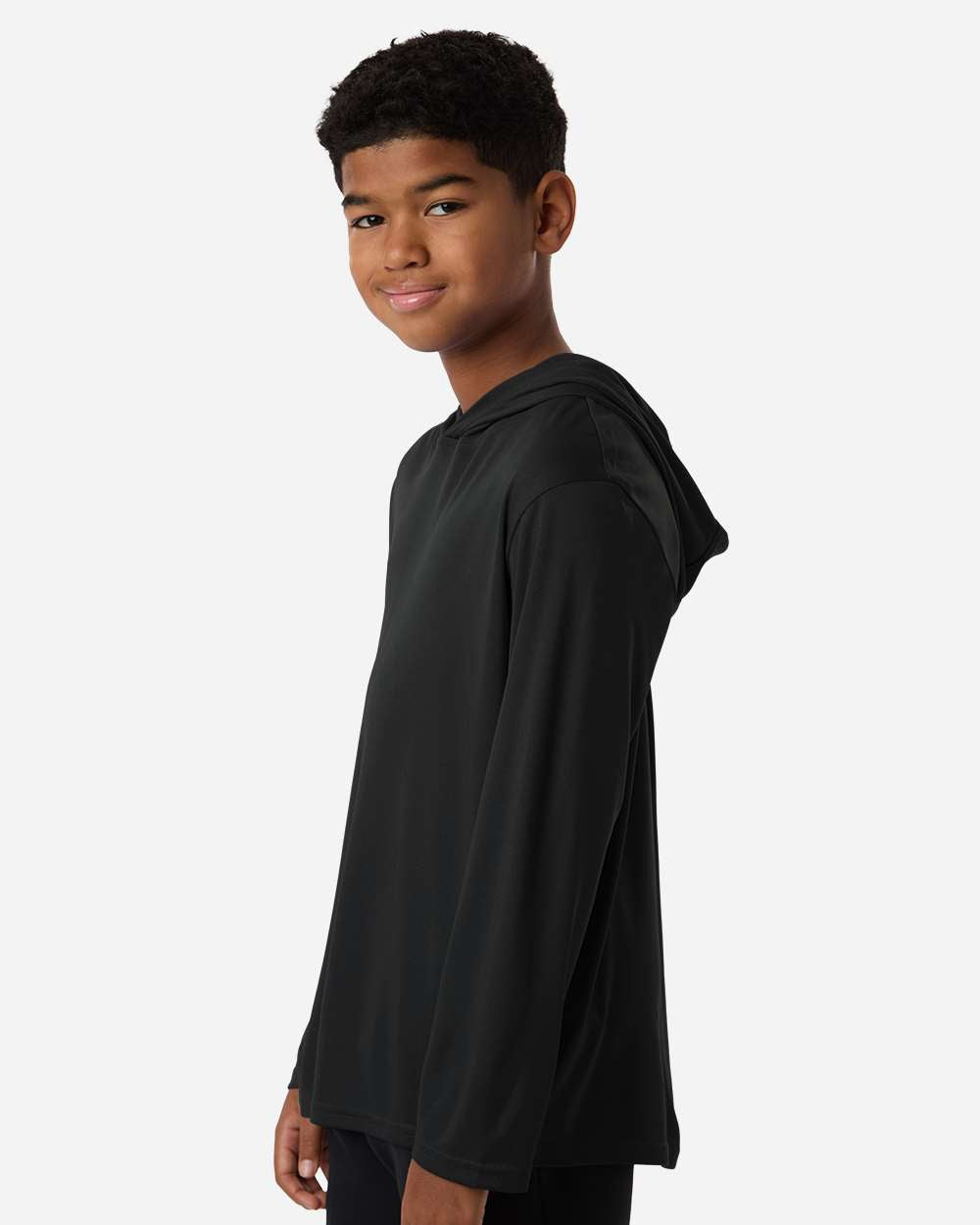 Camiseta de manga larga con capucha Youth Pro-Lock Performance | 48510Y