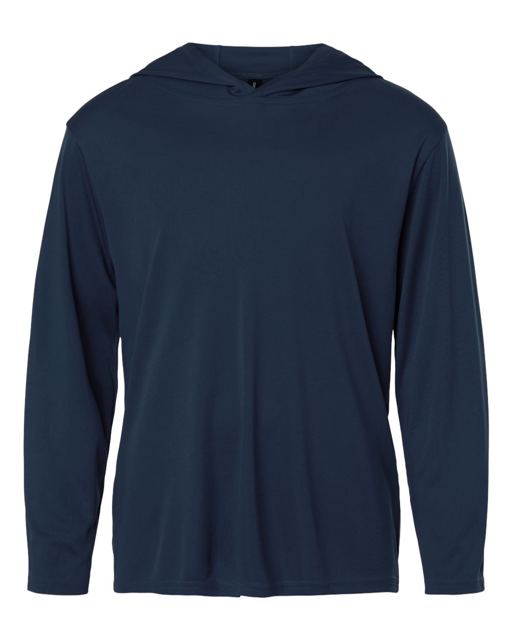 AllPro 48510Y Youth Pro-Lock Performance Hooded Long Sleeve T-Shirt - Navy