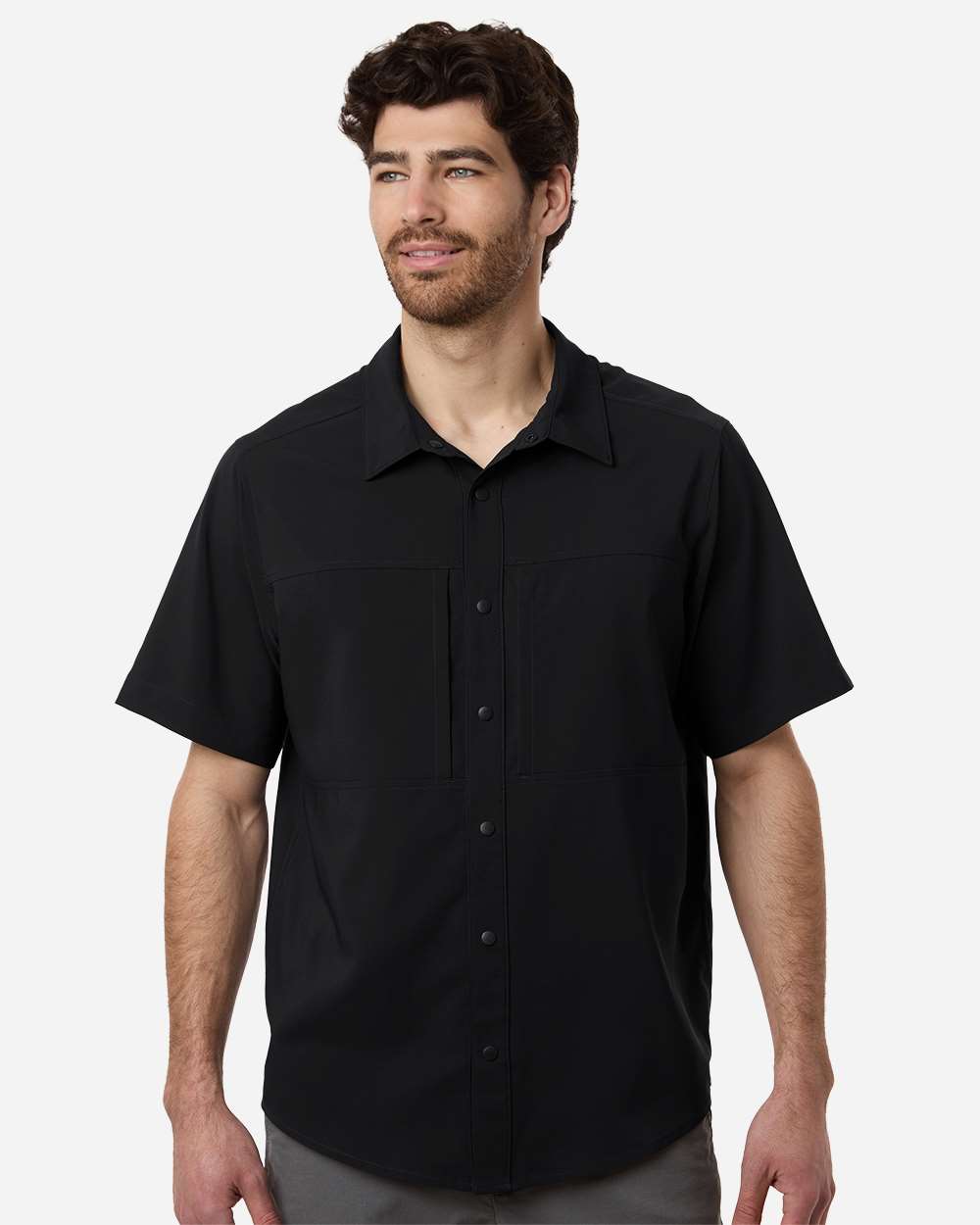 Men's UltraUVP Shoreline Short Sleeve Staff Shirt | CE520