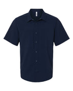 Men's UltraUVP Shoreline Short Sleeve Staff Shirt | CE520