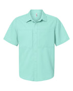 Men's UltraUVP Shoreline Short Sleeve Staff Shirt | CE520