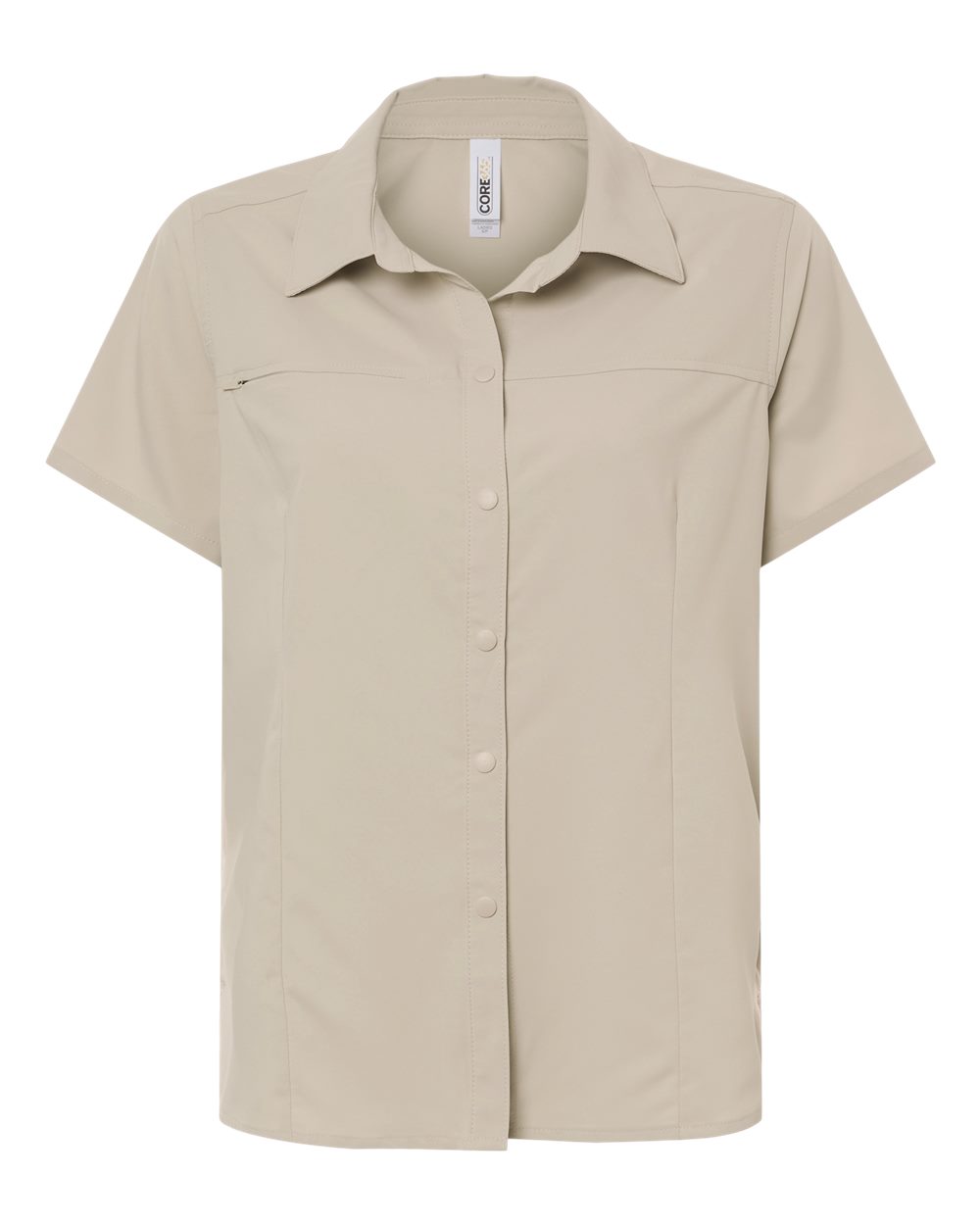 Women's UltraUVP Shoreline Short Sleeve Staff Shirt | CE520W