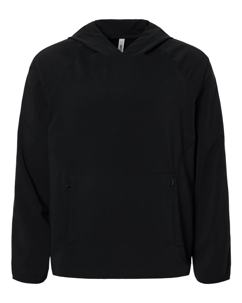 CORE365 CE520L Men's UltraUVP Shoreline Long Sleeve Hooded Pullover - Black