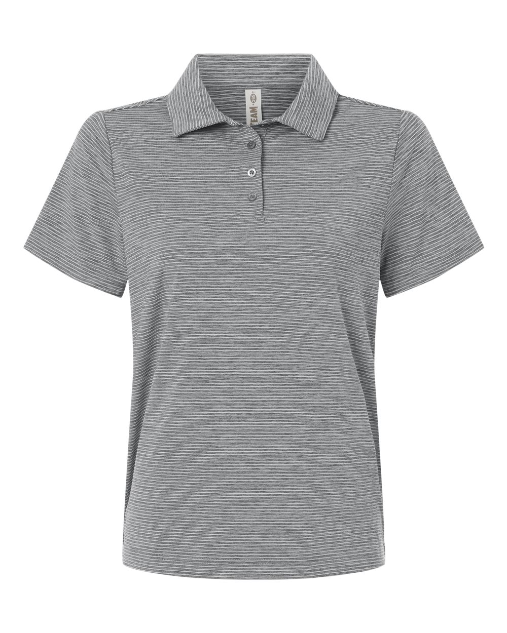 Women's Relay Heathered Stripe Polo | TT125W