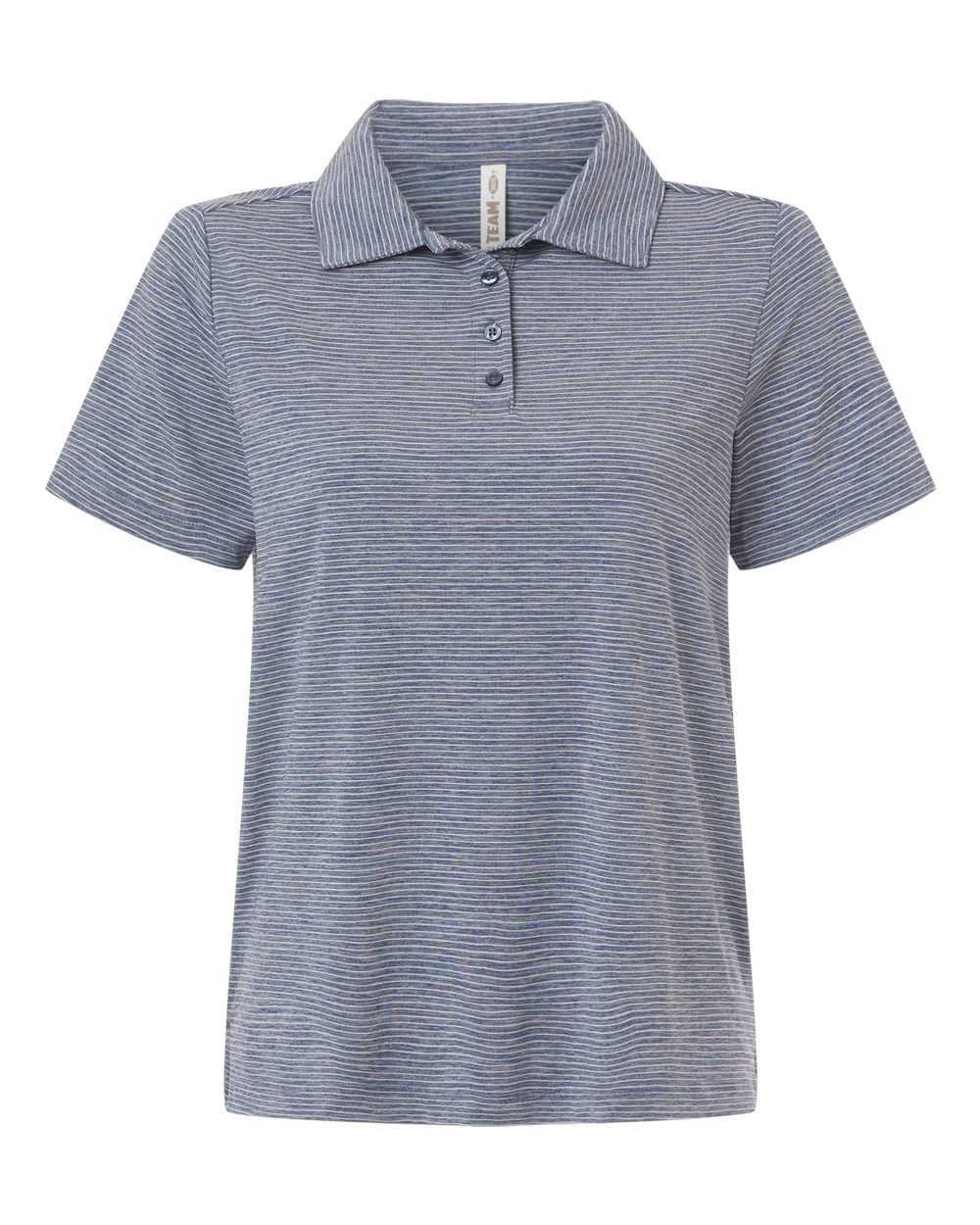 Women's Relay Heathered Stripe Polo | TT125W