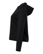 Sudadera con capucha y cremallera de cuarto para mujer Qualify | TT200W