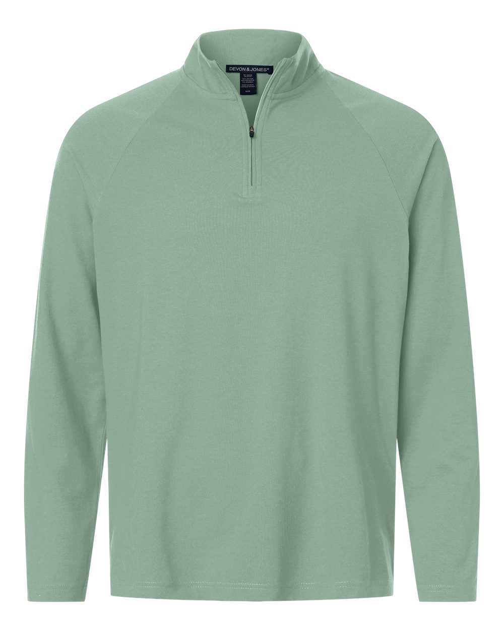Sudadera para hombre Seaton con cremallera de cuarto y textura de guijarro | DG402