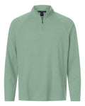 Sudadera para hombre Seaton con cremallera de cuarto y textura de guijarro | DG402
