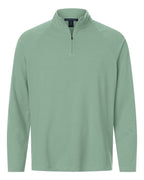 Sudadera para hombre Seaton con cremallera de cuarto y textura de guijarro | DG402