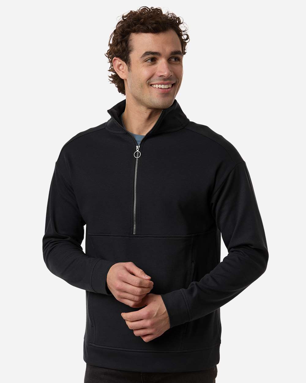 Men's Mantra Half-Zip Ottoman Pullover | NE220