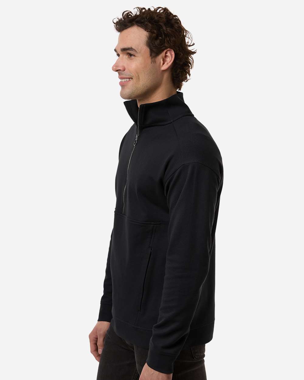 Men's Mantra Half-Zip Ottoman Pullover | NE220