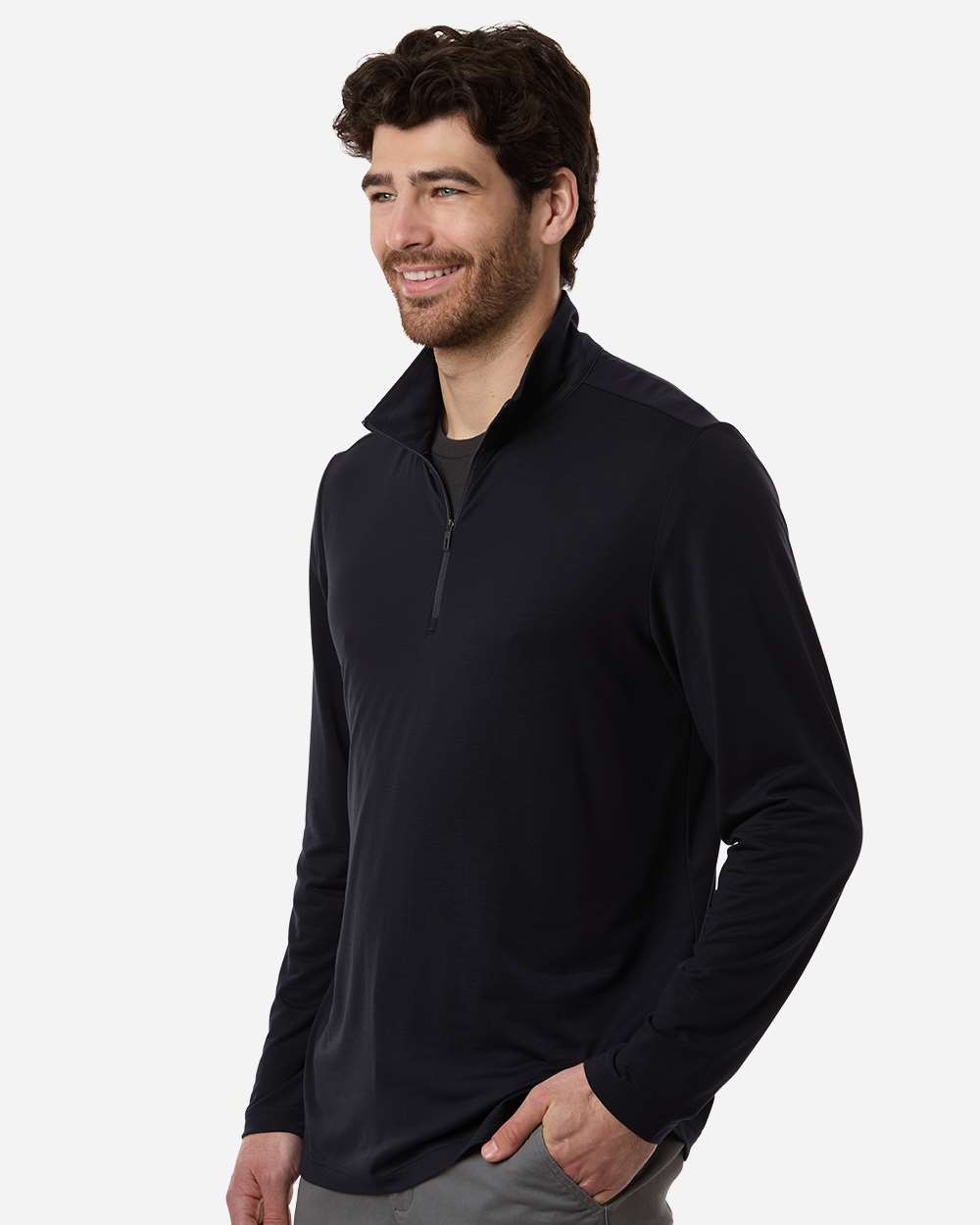 Men's JAQ Stretch Performance Quarter-Zip | NE405