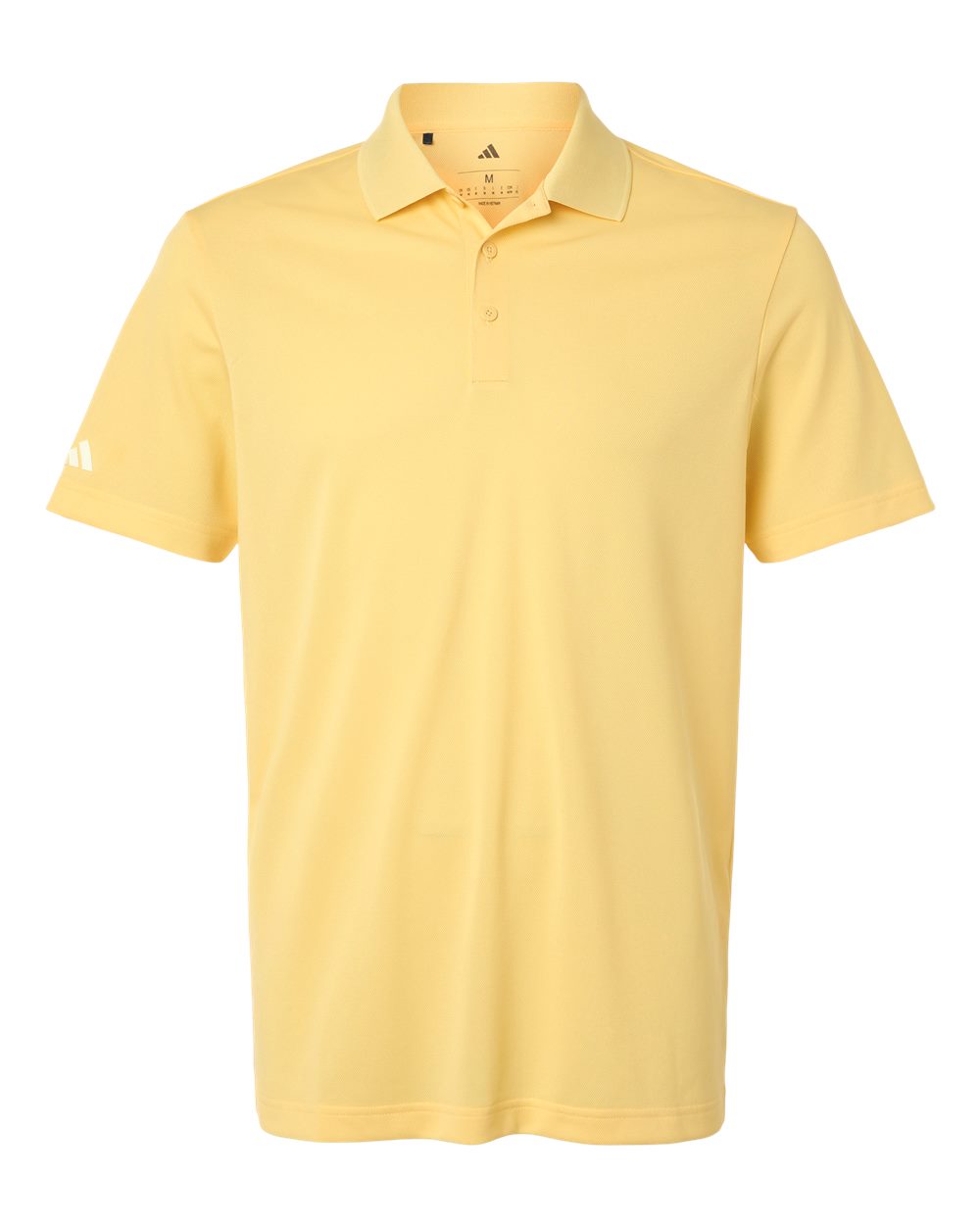 Adidas A430 Men's Performance Piqué Polo - Almost Yellow