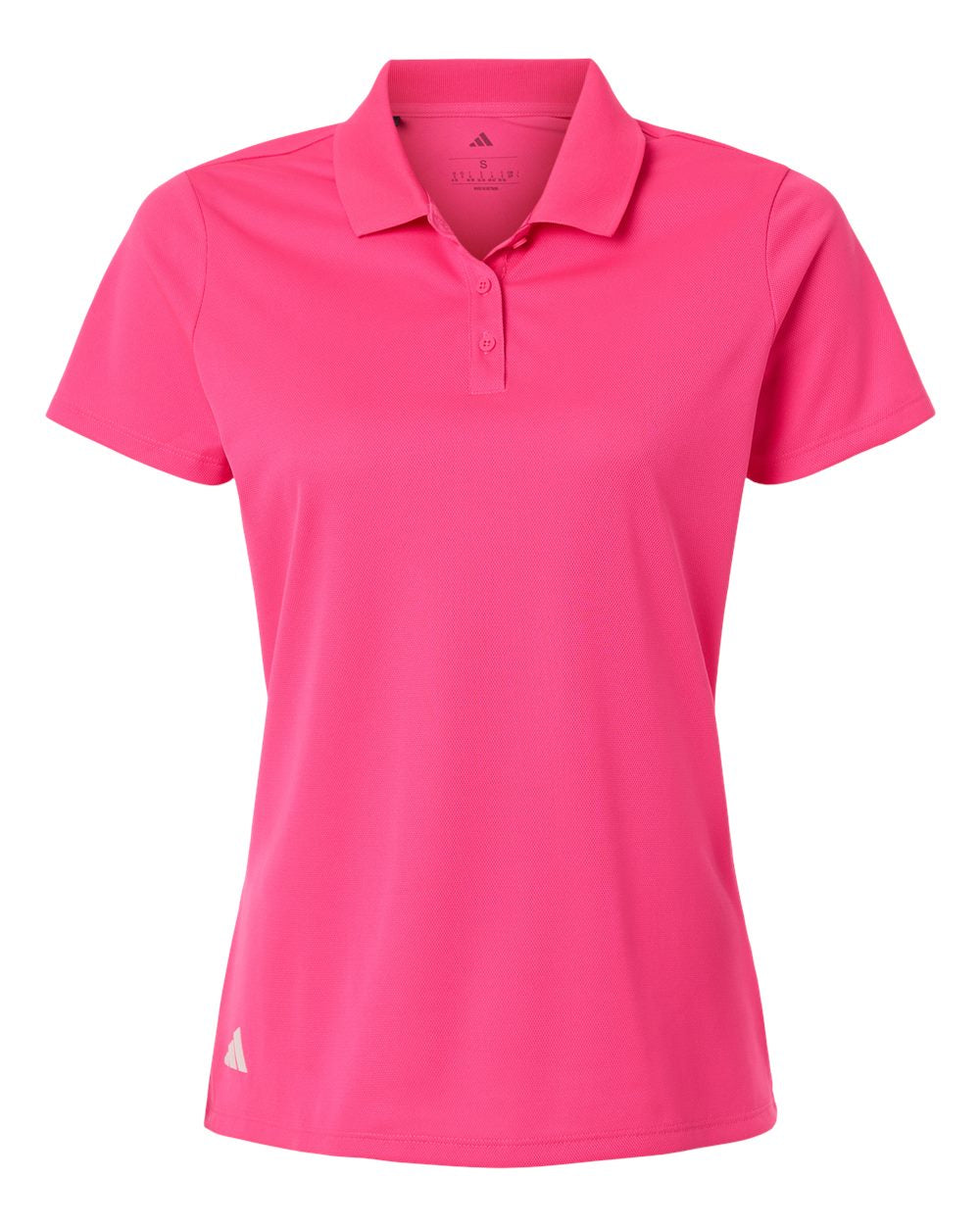 Adidas A431 Women's Performance Piqué Polo - Lucid Pink