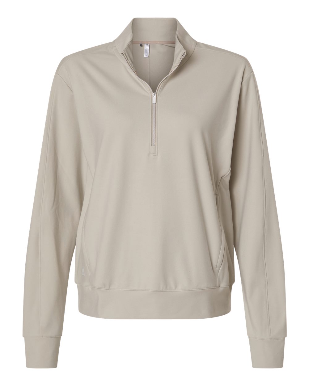 Adidas A1002 Women's Ultimate365 Quarter-Zip Pullover - Wonder Alumina
