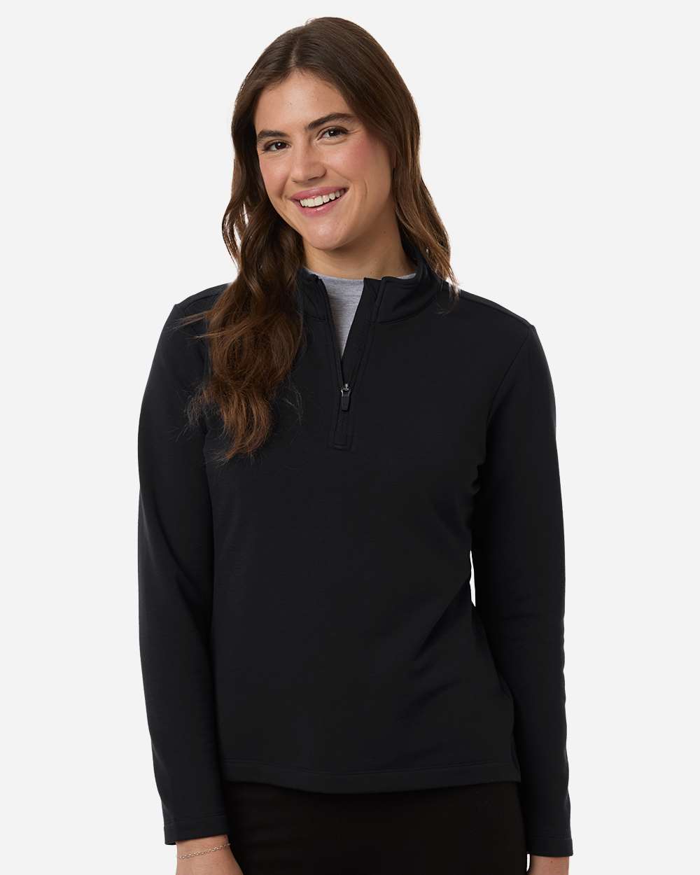 Women's Stretch Quarter-Zip Fleece Pullover | STF870L