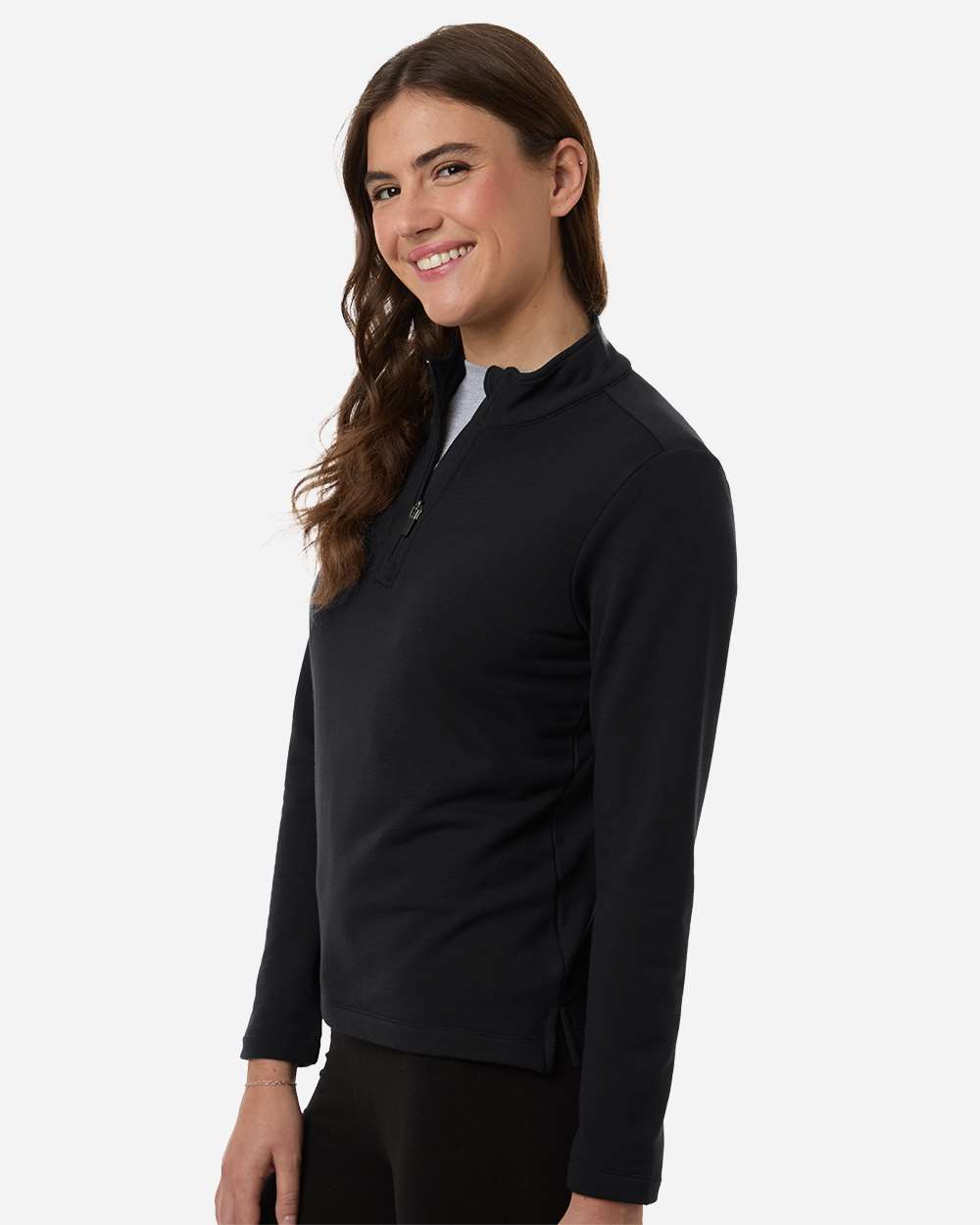 Women's Stretch Quarter-Zip Fleece Pullover | STF870L