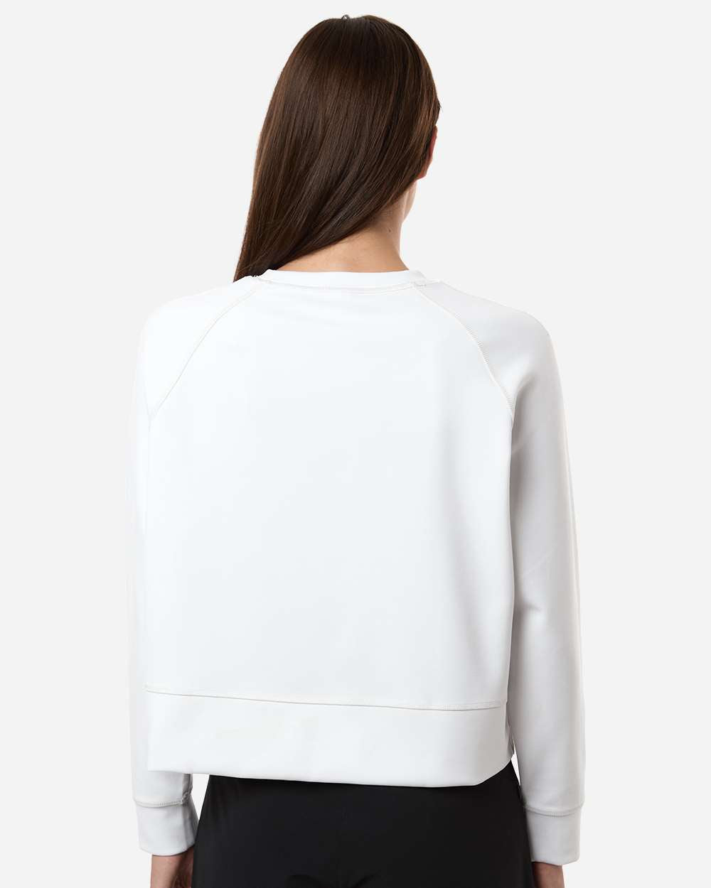 Women's Beyond Side-Snap Crewneck Sweatshirt | A1014