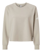 Sudadera para mujer Beyond con cuello redondo y cierre lateral de botones | A1014