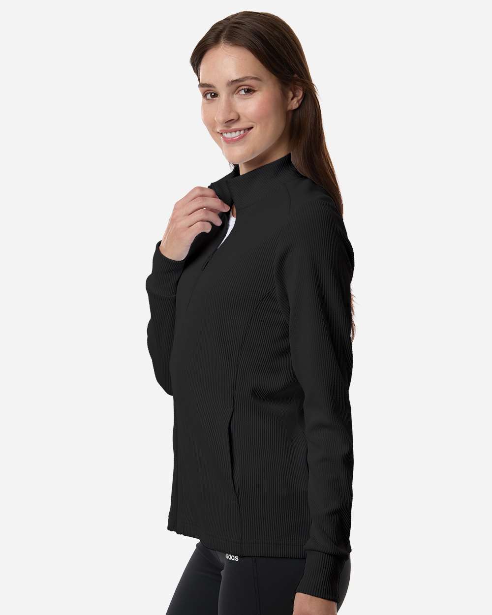 Women's Performance Textured Full-Zip Jacket | A1015