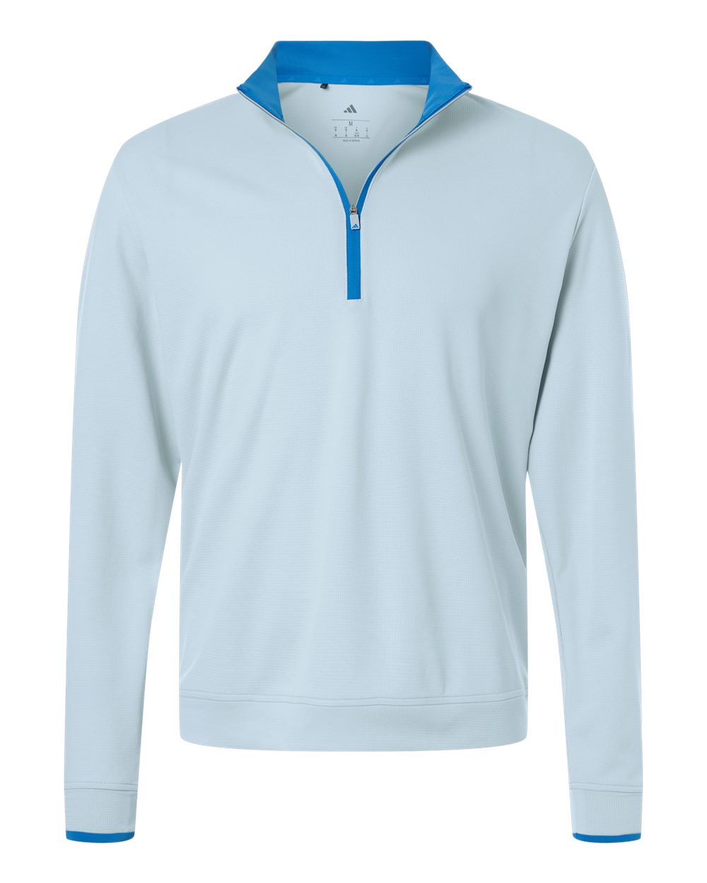 Adidas A2002 Men's Performance Lightweight Quarter-Zip Pullover - Crystal Sky