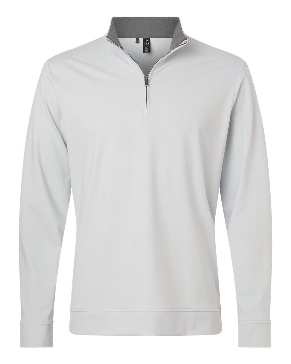 Adidas A2017 Men's Ultimate365 Classic Quarter-Zip Pullover - Clear Grey