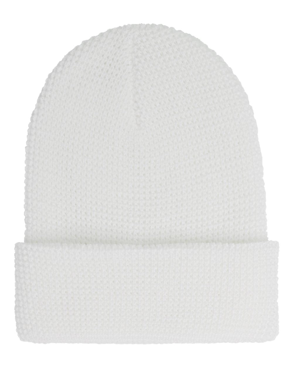 Waffle Cuffed Knit Beanie | 2501KC