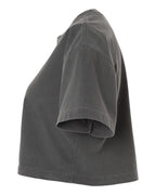 Women's Garment-Dyed Heavyweight Cropped Tee | 1302GD