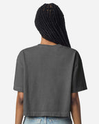 Women's Garment-Dyed Heavyweight Cropped Tee | 1302GD