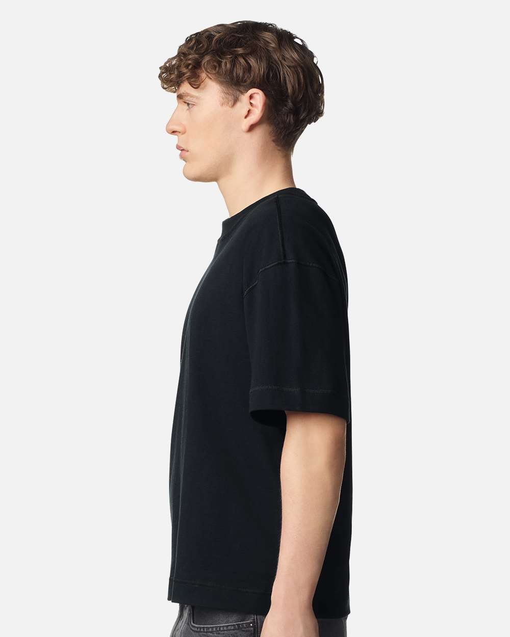 Unisex Heavyweight Cotton Mid-Length Tee | 13ML0
