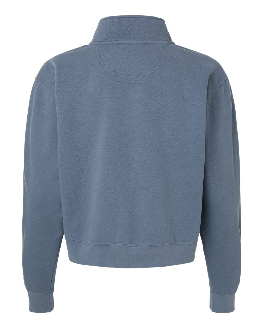 Women's Garment-Dyed Mid-Length Quarter-Zip Sweatshirt | 1580L