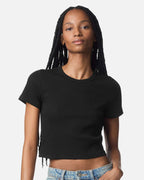 Women's Baby Rib Cropped Tee | BR210