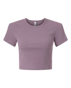 Women's Baby Rib Cropped Tee | BR210