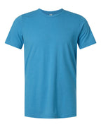 Tultex 602CVC Unisex Combed CVC T-Shirt - Heather Aquamarine